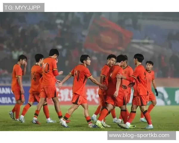 中国U16男足迎战东帝汶U16男足争夺U17亚预赛A组第二轮胜利